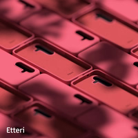 Etteri Silikoon ümbris for Samsung Galaxy S24 FE raspberry