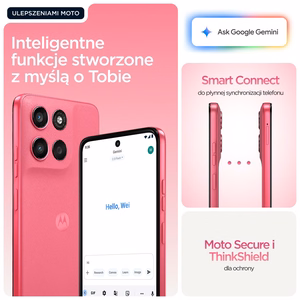 Motorola moto g57 power 17.1 cm (6.72") Dual SIM Android 16.0 5G USB Type-C 12 GB 256 GB 7000 mAh Pink