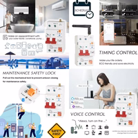 TUYA nutikas kaitselüliti, 1P+N, Wi-Fi, RS485, 63A