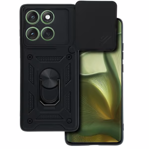 Slide Camera Armor Ümbris jaoks Motorola Edge 60 5G Must