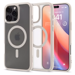 Spigen Ultra Hybrid Mag ümbris with MagSafe jaoks iPhone 16 Pro Max - titanium