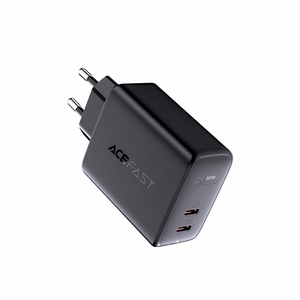 Acefast Laadija 2x USB Type C 40W, PPS, PD, QC 3.0, AFC, FCP must (A9 must)