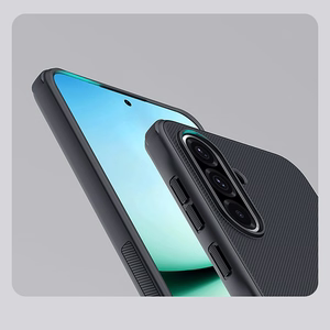 Nillkin Super Frosted Shield Pro Ümbris jaoks Samsung Galaxy A36 5G - Must