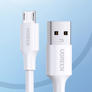 Ugreen US289 60143 micro USB / USB-A kaabel 2m valge
