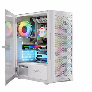 Logic ARAMIS ARGB MINIDI USB 3.0 Case valge