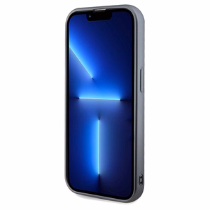 Guess Sequin Script Metal ümbris jaoks iPhone 14 Pro Max - hõbedane