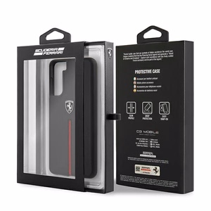 Ferrari FEOSIHCS21SBK S21 G991 must/must hardcase Off Track nahast nailon triibuga