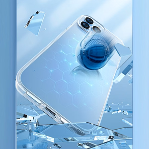 Чехол Kingxbar Elegant Series для iPhone 13 Pro Max задняя крышка прозрачный