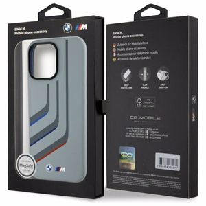 BMW Silicone Turning Lines MagSafe Ümbris jaoks iPhone 16 Pro Max - hall