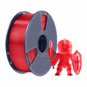 Sunlu PLA+ filament (läbipaistev punane)