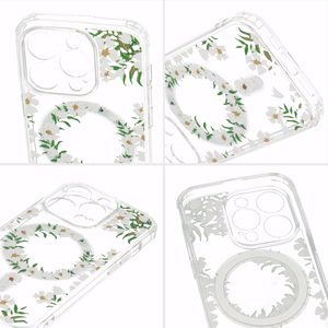 Tel Protect Flower Magsafe jaoks Iphone 15 Plus design 5