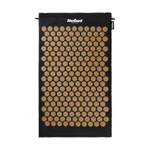 Rebel Active akupressuurimatt padjaga, 72 x 42 cm, kuldsed ogad
