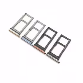 SIM Holder Ühildub Samsung G973 S10 / G975 S10 Plus / G970 S10e SIM card tray / Flamingo Roosa /