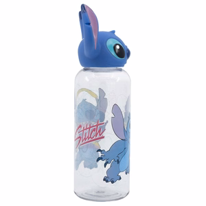 Disney Stitch Flowers 3D-korgiga joogipudel, 560 ml