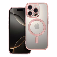 ELECTRO MAG COVER case compatible with MagSafe jaoks IPHONE 16 Pro rose kuldne