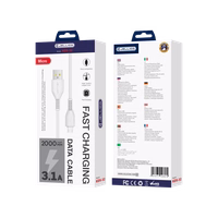 JELLICO kaabel KDS-32 Micro USB 3.1A 2M Valge