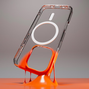 SBS Extreme Mag D3O MagSafe Ümbris jaoks iPhone 16 Pro - Läbipaistev