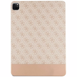 Guess 4G Stripe Allover чехол для iPad Pro 12.9" - розовый