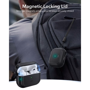 ESR Orbit HaloLock MagSafe ümbris jaoks AirPods Pro 3 - must