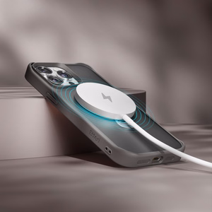 Etteri Matt Mag Ring чехол iPhone 15 Pro Max 6,7" серый