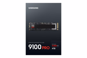 Samsung 9100 PRO PCIe® 5.0 NVMe™ M.2 SSD - 4 TB