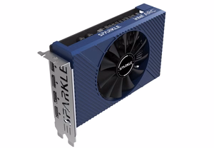Видеокарта SPARKLE Intel Arc A380 6 GB GDDR6 96 bit PCIE 4.0 8x GPU 2000 MHz Single Slot Fansink 1xHDMI 3xDisplayPort SA380E-6G