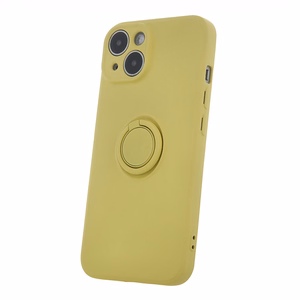 Finger Grip ümbris jaoks Samsung Galaxy A14 4G / A14 5G kollane