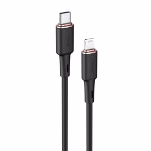 Acefast kaabel MFI USB Type C - Lightning 1.2m, 30W, 3A must (C2-01 must)