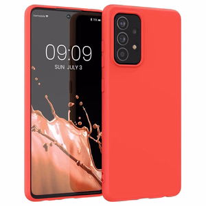 Silikoonist ümbris Pehme paindlik kummist kate Samsung Galaxy A22 4G punane