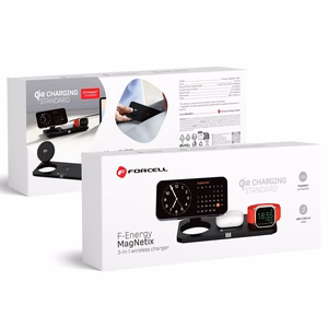 Juhtmevaba charge Forcell F-Energy 3in1 MagNetix USB C Qi2 20,5W compatible with MagSafe must 0INT