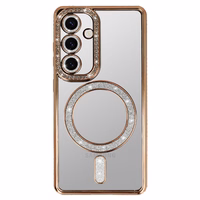 Bling Magsafe Ümbris jaoks Samsung Galaxy A56 5G kuldne