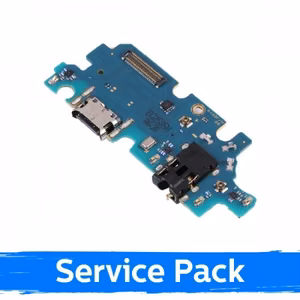 Charging Port Samsung A137 A13 Koos Flex / Plata (Service Pack)