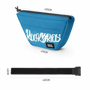 Rockbros G011 Flash Journey trapetsikujuline juhtrauakott, 0.7L – värv: sinine