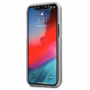 Guess GUHCP12S3D4GGBP iPhone 12 mini 5.4" siniroosa/sinine&roosa kõvakott 4G 3D mustriga kollektsioon
