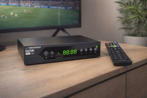 Esperanza EV107R – DVB-T2 H.265/HEVC digitaalse maapealse televisiooni vastuvõtja, must