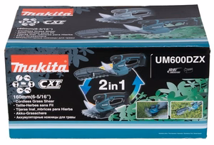 Makita UM600DZX – akutoitega murukäärid, 12 V