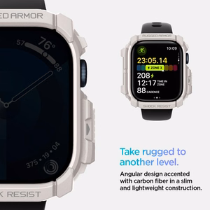 Ümbris SPIGEN RUGGED ARMOR APPLE WATCH 10 (46 MM) beež