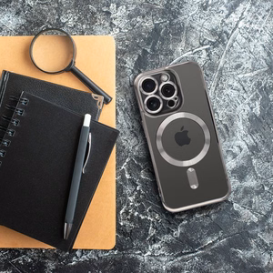 ELECTRO MAG COVER case compatible with MagSafe jaoks SAMSUNG A56 titanium
