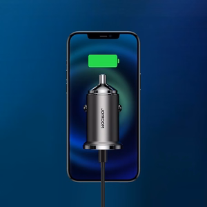 Автомобильное зарядное устройство Joyroom (C-A35) (1xUSB-C; 1xUSB; 4.8A 45W) чёрное