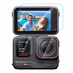 3 in 1 Karastatud klaas Film PULUZ For Insta360 Ace Pro (PU951T)