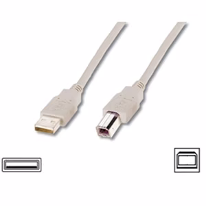 Logilink USB 2.0 ühenduskaabel USB-A – USB-B USB A pistik USB B pistik