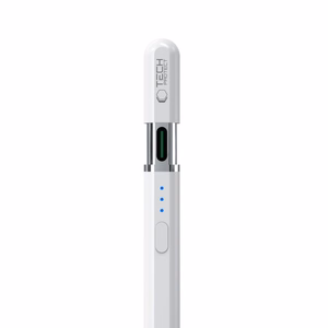 Tech-Protect Digital Magnetic Stylus Pen 3 Magnetic jaoks iPad Tablet - Valge