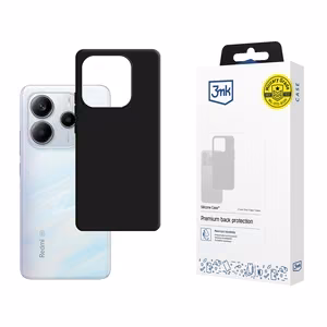 3mk Silicone Ümbris jaoks Xiaomi Redmi Note 14 5G - must
