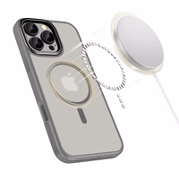 Tech-Protect MagEdge MagSafe ümbris jaoks iPhone 16 Pro Max - titanium