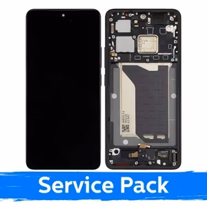 Xiaomi Poco F7 Ultra ühilduv LCD-ekraan koos raamiga / must / (hoolduskomplekt)