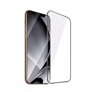 Защитное стекло металлическая рамка iPhone XS Max / 11 Pro Max черная рамка