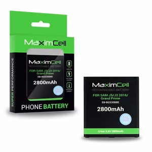 Maximcell aku Samsung J500/J320 Galaxy J5/J3 2016/Grand Prime EB-BG530BBE jaoks 2800mAh Li-ion