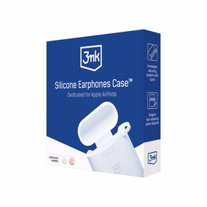 3mk Silicone AirPods Ümbris jaoks AirPods Pro 3 - valge