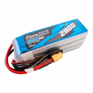 Gens ace G-Tech 2800mAh 22.2V 60C 6S1P LiPo akuplokk XT60-pistikuga