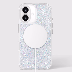 Case-Mate Twinkle MagSafe ümbris seadmele iPhone 16, Disco mustriga